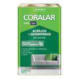 Tinta Coral Coralar Interior Antimofo Acrílico Cor Areia 18l