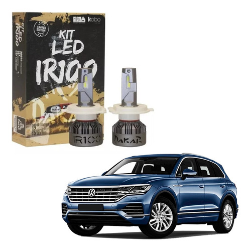 Kit Lamparas Volkswagen Touareg Cree Led Kobo Iron Dakar Csp