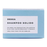 Dekka Shampoo Sólido Con Tensioactivos 70g