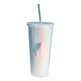 Vaso Tipo Starbucks Pearly Texture 700ml Tres Colores