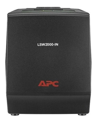 Regulador Automático Apc Line-r 2000va, 1000w, 230v Color Negro