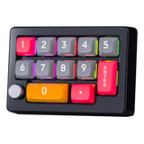 Programação Macro Pad Teclado Teclado Mão Única .