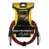 Cable Roxtone Plug-plug Mallado Tgjj300l6 Textil 6 Mts