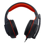 Audifonos Reptilex Rx0001r 3.5mm Para Ps4/xbox/pc Color Rojo