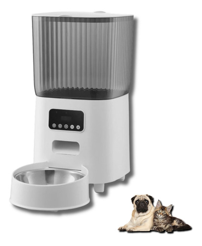  Alimentador Automático Comedouro C/ Câmera P/ Gatos E Cães