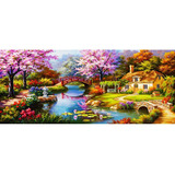 5d Diamond Painting Set, Decorative Painting Diy, 80*40 Cm