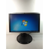 Monitor Hp 19 Polegadas Vga Dvi Usb Display Port S8q Ok Leia