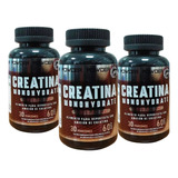 Pack 3 Creatina Monohidratada 500 Mg Capsulas Masa Muscular