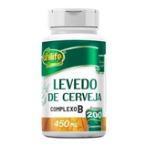 Levedo De Cerveja 200 Comprimidos 450mg Unilife Levedura