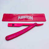 Porta Navajas Navaja Para Afeitar O Barbero Kbron Rosa