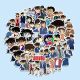 Maravilloso Set De 50 Stickers De Detective Conan