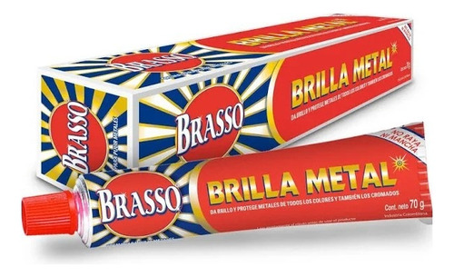 Crema Brilla Metal Brasso 70gr 