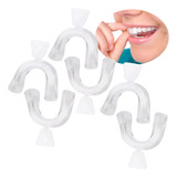 3 Par Protectores Bucales Guardas Dentales De Gel Moldeables