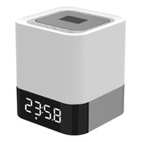 Reloj Electrónico Colorido Con Altavoz Bluetooth Multifuncio