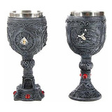 Giftbrit - Copa De Vino De Dragón Decorativo Medieval, Copa 