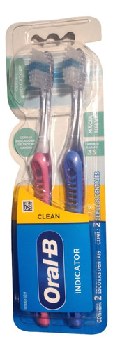 Cepillo Dientes X2 U Clean Indicator Suave Calidad