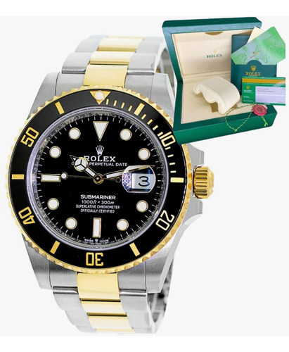 Rolex Submariner Super Clon Suiço Máquina Eta Genuína