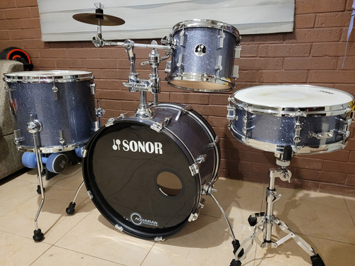 Bateria Sonor + Splash K + Stand Tarola + Fundas