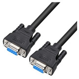 Cable Dtech Db9 Rs232 15 Ft De Modem Rs232 Hembra -negro