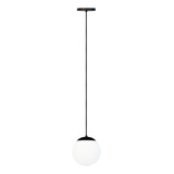 Lustre Pendente Globo Vidro 15 Fosco Jabuticaba Stuttgart Fl