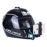 Montura De Casco Gopro Hero 10/9/8/7/6/5/4/3 Para Moto