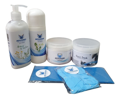 Depilsugar Kit Combinado X400g+ Coal Dark 400g Sugaring