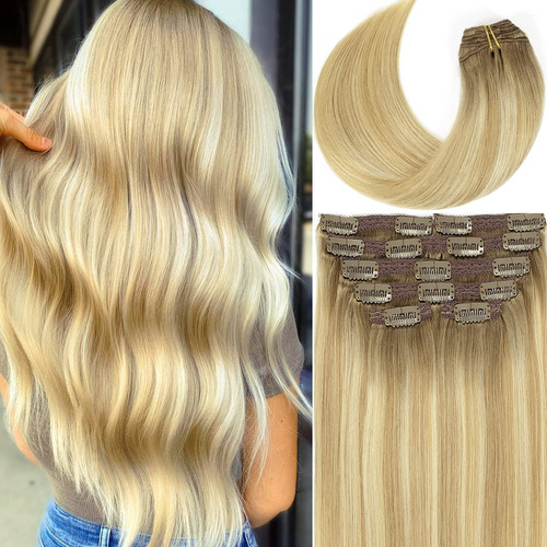 Extensiones De Cabello 100% Humano Balayage Mar 14in 120gr