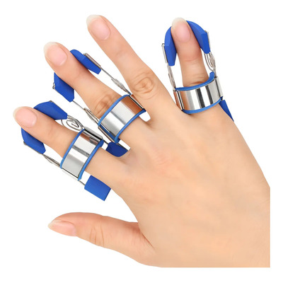 Ejercitador Para Dedo | Alivio De Contractura Y Espasmo Azul L | MercadoLibre