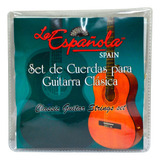 Set De Cuerdas Para Guitarra Clasica Mod.chs-6 La Española