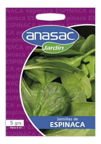 Semillas Espinaca 5 Gr - Anasac - Jardín