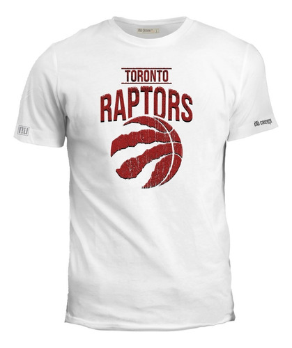 Camiseta Estampada Toronto Raptors Baloncesto Nba Basket Ink