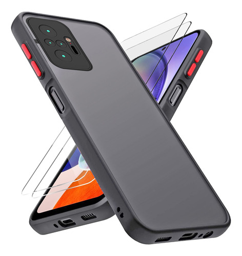 Funda Case Cámara Protector Para Xiaomi Redmi + 2 Mica