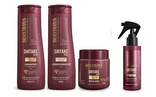 Shitake Kit Bio Extratus 4x1 Tratamento Reconstruçao