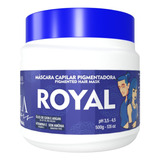  Máscara Tonalizante Troia Collor Tróia Hair 500gr Variadas Tom Azul Royal