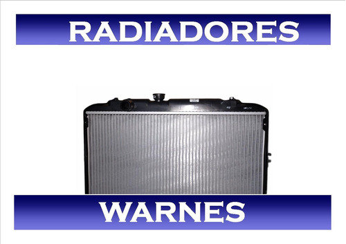 Radiador Hyundai H100 2.4 2.5 2.6 1997 1998 1999 2000 2001 Foto 2