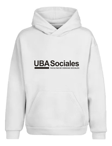 Buzo Canguro Uba Fsoc Facultad De Ciencias Sociales Unisex