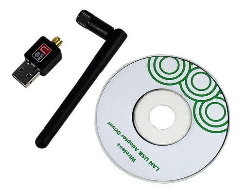 Adaptador Usb Wifi Nano Mini N150mbps 2dbi Antena Plug&play