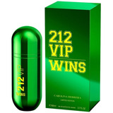 Perfume 212 Vip Wins Para Mujer De Carolina Herrera Edp 80ml