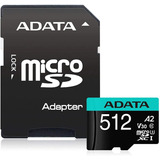 Memoria Micro Sd 512gb Adata Premier Ausdx512gui3v30sa2 Ra1