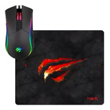 Combo Mouse E Mousepad Gamer Havit Ms1018cm 3200dpi Rgb