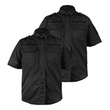 Camisa Gandola Ripstop Preta Vigilante Segurança Atacado - 2