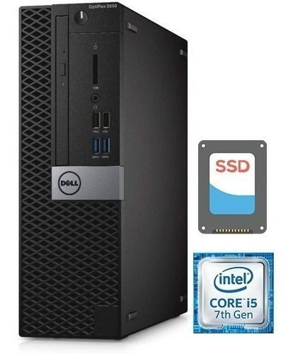 Cpu Dell Desktop Optiplex 5050 I5 7ªg 8gb Ddr4 Ssd 120gb