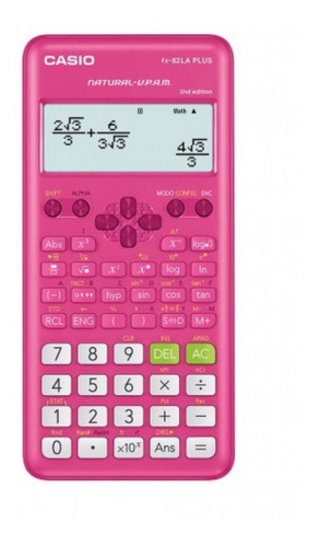 Calculadora Casio Fx82-laplus 252 Func V/colores