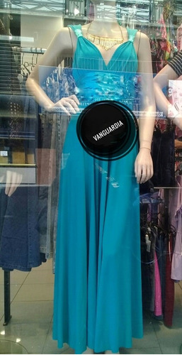 Vestido Fiestas Egresadas  Turquesa