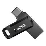 Memoria Usb Sandisk Ultra Dual Drive Go, 64gb, Usb-c, Negro