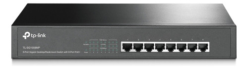 Switch Tp-link Tl-sg1008mp Poe 153w Gigabit 8 Puertos