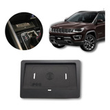 Carregador De Celular Sem Fio Veicular Para Jeep Compass