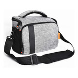 Bolso Funda Para Camara Slr Dslr Fosoto Para Hombro Gris