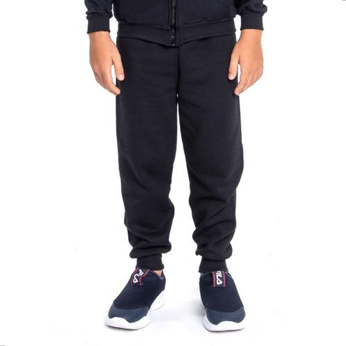Calça Moletom Infantil Juvenil Skinny Jogger Slim Forrada