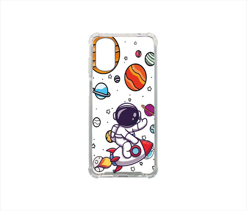 Funda De Astronauta Compatible Con Samsung ( A 1ra )